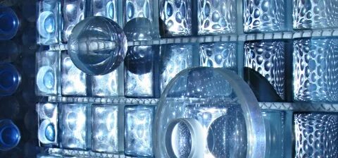 Blue glass