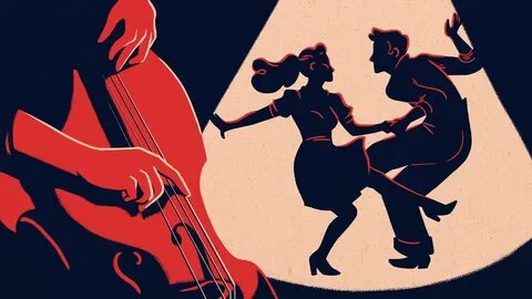 Dancing jazz music