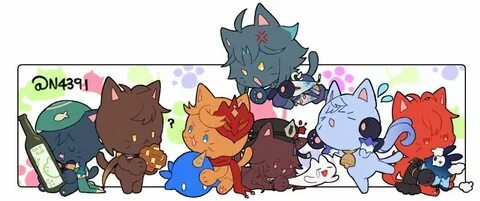 Геншин импакт котики