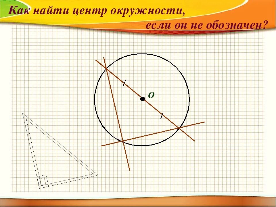 Построение центра данной окружности. Как определить середину круга. Как вычислить центр круга. Как найти центр окружности. Нахождение центра окружности.