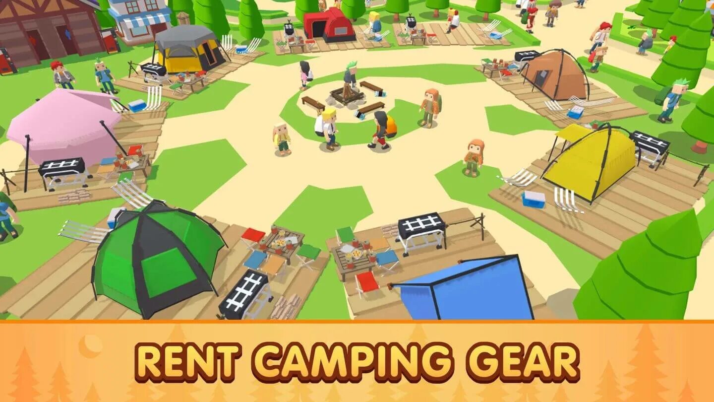 Игра кемпинг ТАЙКУН. Игры про кемпинг. Игры кемпинг на двоих. Camping tycoon