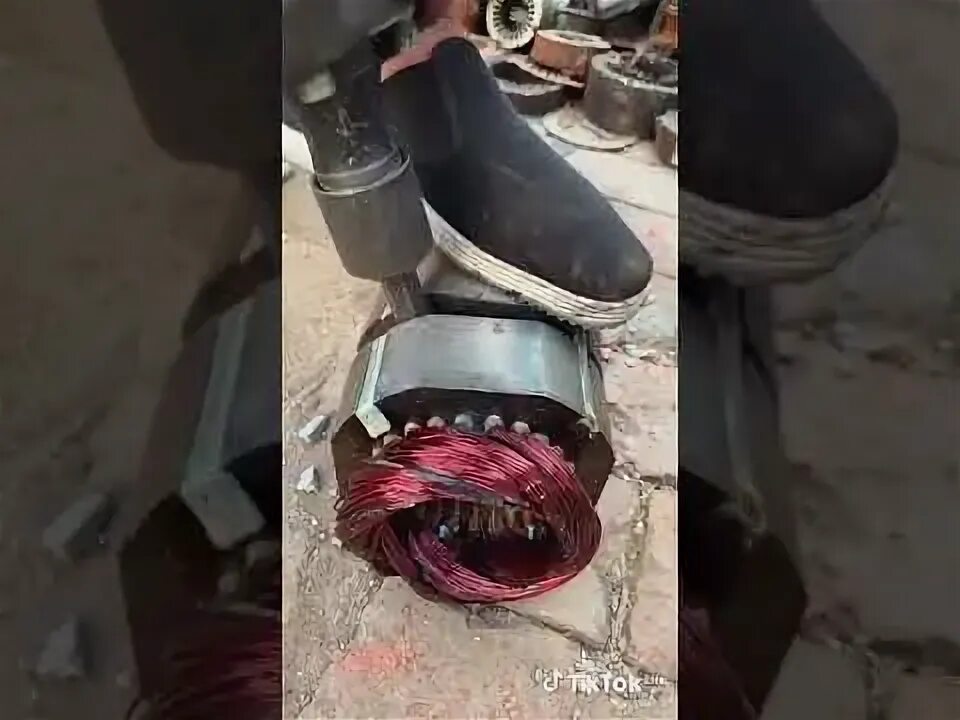РАЗБИРАЮ МОТОР ХОЛОДИЛЬНИКА И ДОСТАЮ МЕДЬ И ЗАРАБАТЫВАЮ 25 ЕВРО ЗА ПОЛ ЧАСА НА М