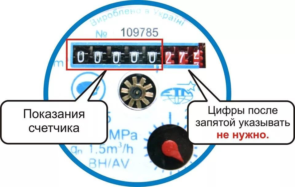 Когда нужно передавать счетчики. Цифры на счетчике воды. Как снимать показания счетчика на воду. Цифры на водяном счетчике. Циферблат счетчика воды.