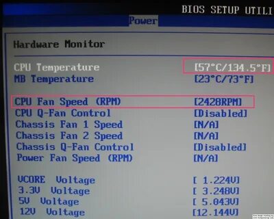 Cpu temp