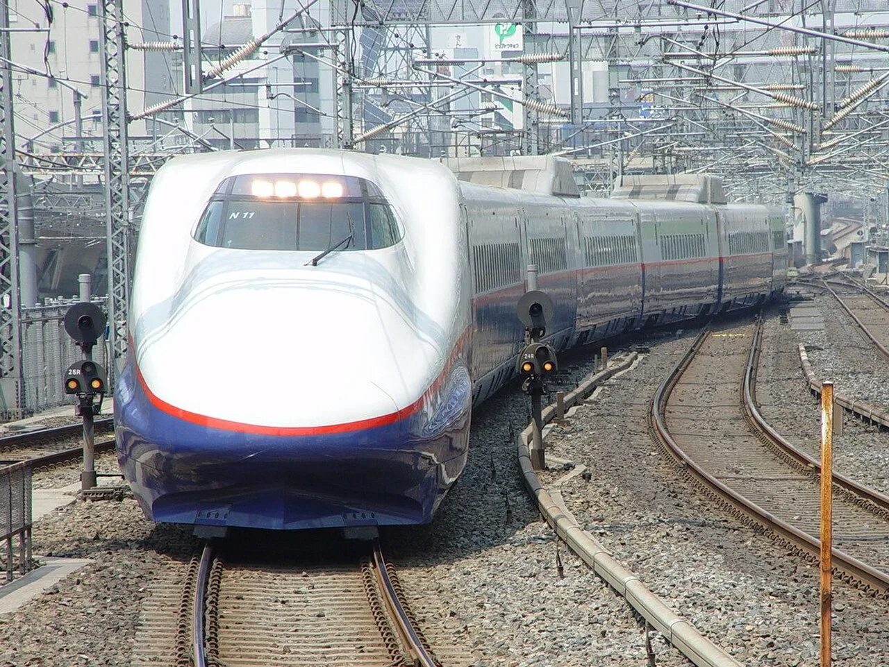 Вагонная 8. Хокурику Синкансэн. Поезд Синкансэн 2.