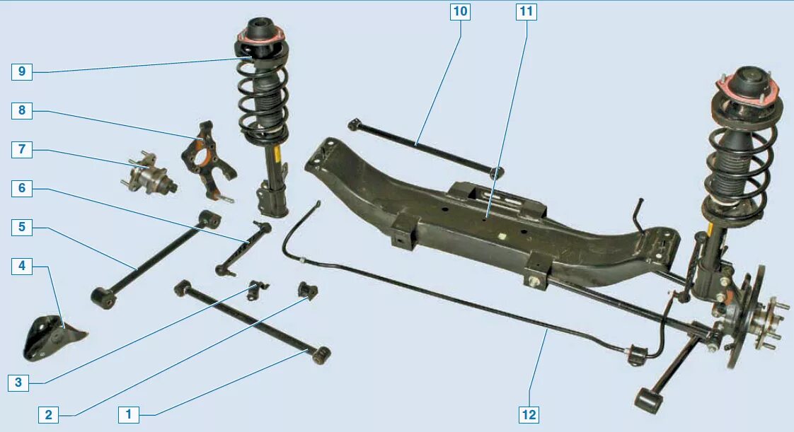 Устройство автомобиля шевроле. Задняя подвеска Лачетти седан 1.4. Задняя подвеска Лачетти седан 1.6. Передняя подвеска Лачетти седан 1.6. Передняя подвеска Шевроле Лачетти седан 1.6.