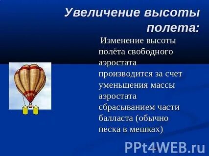 Измененные полет