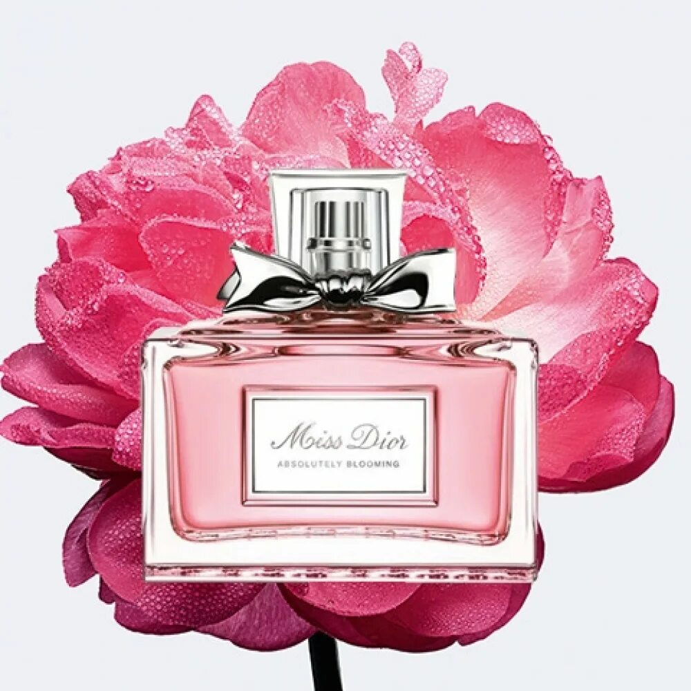 Мисс диор розовые. Диор абсолютли Блуминг. Christian Dior Miss Dior absolutely Blooming EDP. Парфюмерная вода Miss Dior absolutely Blooming, 100 мл. Miss Dior absolutely Blooming 5 ml.