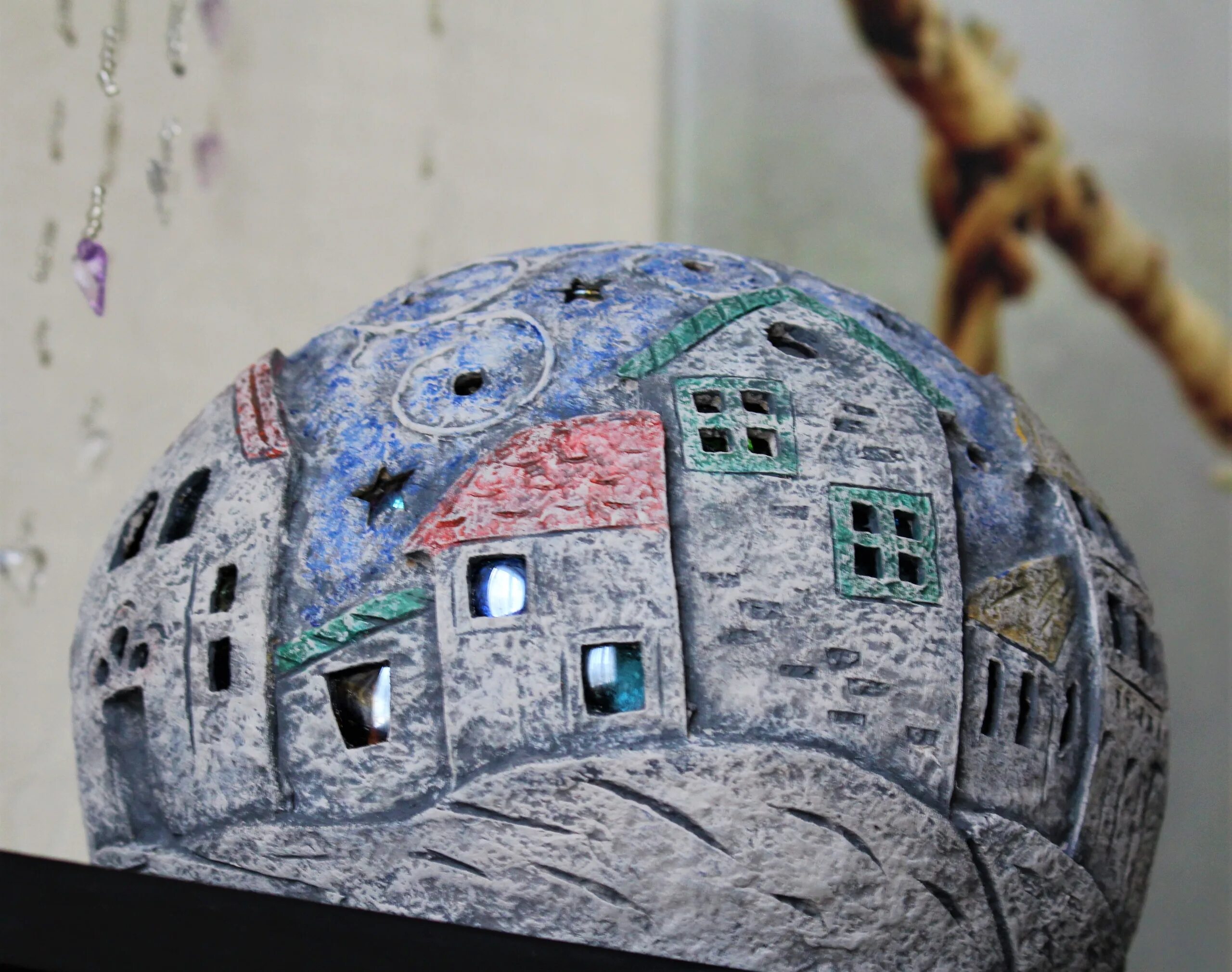 светильник из папье маше. изделия из папье маше. декор из тыквы декоративной. папье маше в интерьере. наталья чепкасова скульптура.