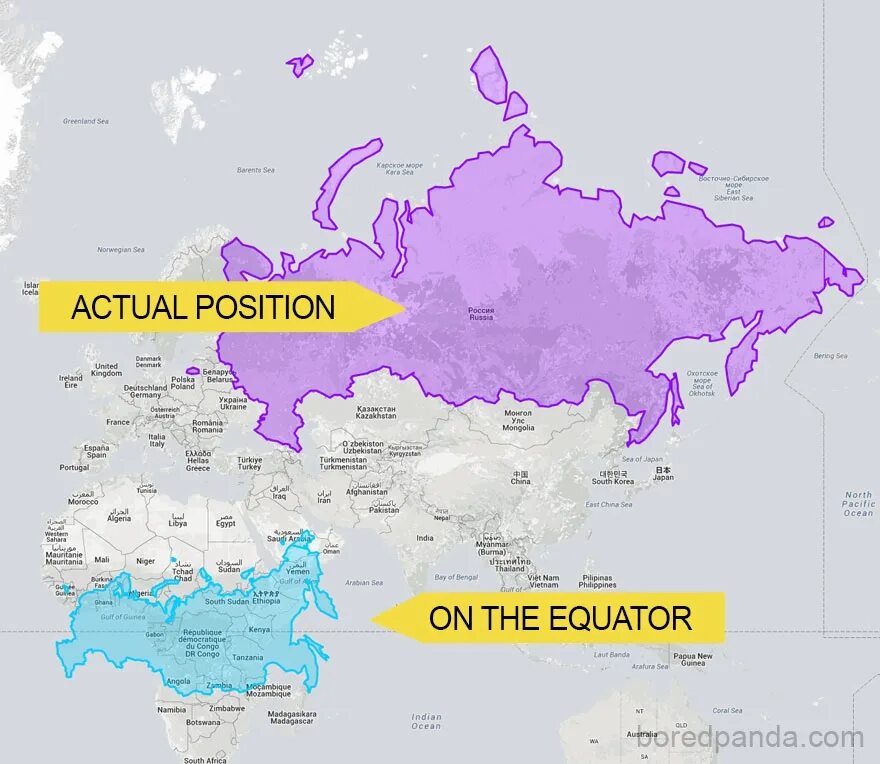 Назовите размеры россии. Реальные Размеры стран на карте. Реальные Размеры стран на карте без искажения. Карта России в реальном масштабе. Реальные Размеры России на КРТ.
