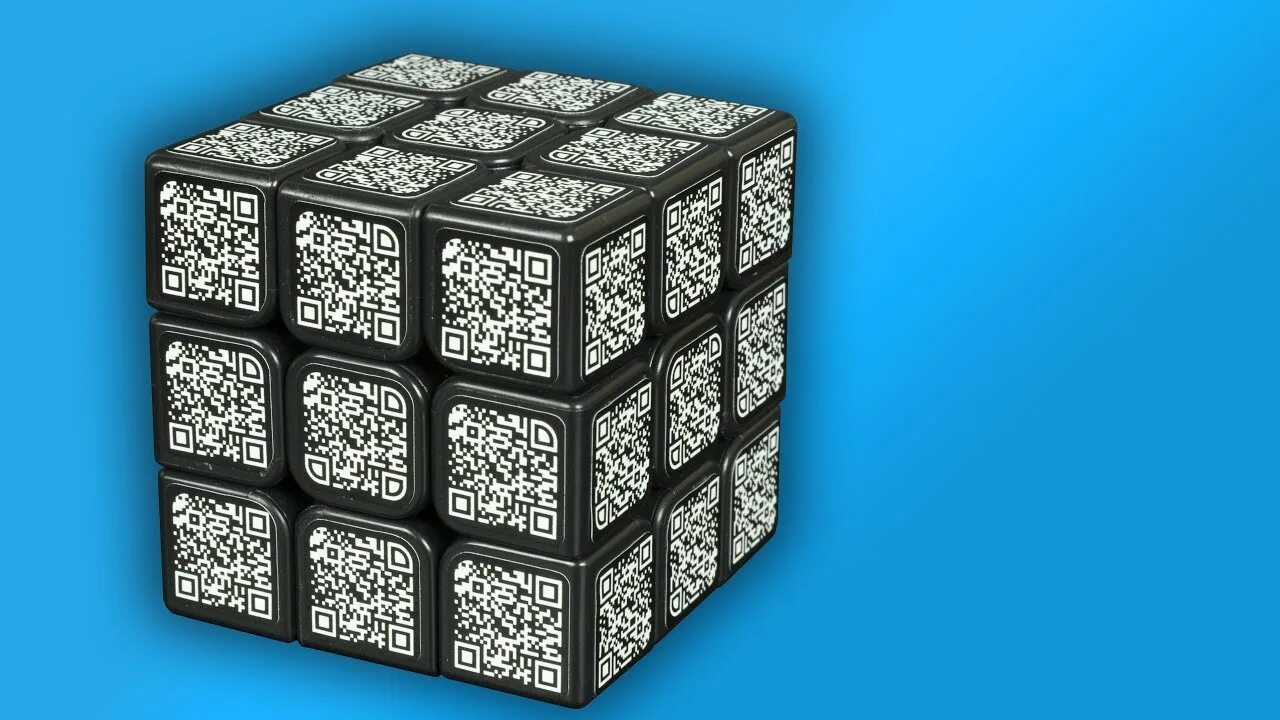 Куб. Кубик рубик 3d. QR куб. Кубик с QR кодом. Qr код куб
