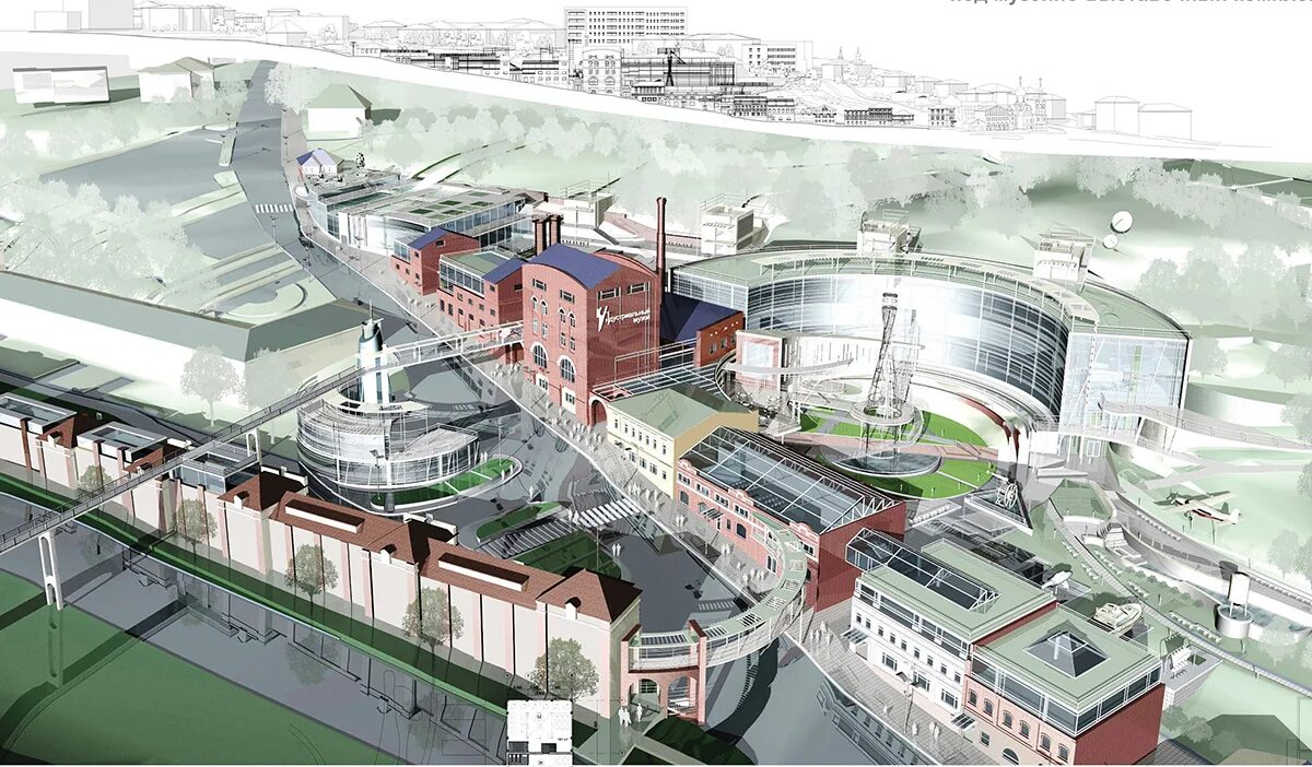 ильинская 64. центр градостроительство нижний новгород. дипломные проекты мархи архитектура. проект градостроительства. флигель нижний новгород.