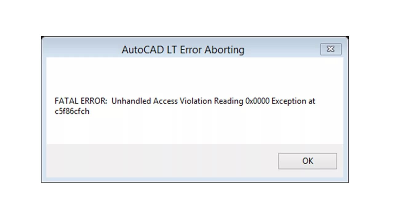 Fatal error unhandled access violation reading. Фатальная ошибка. Ошибка Fatal Error. Картинки Fatal Error. Фатал еррор Автокад.