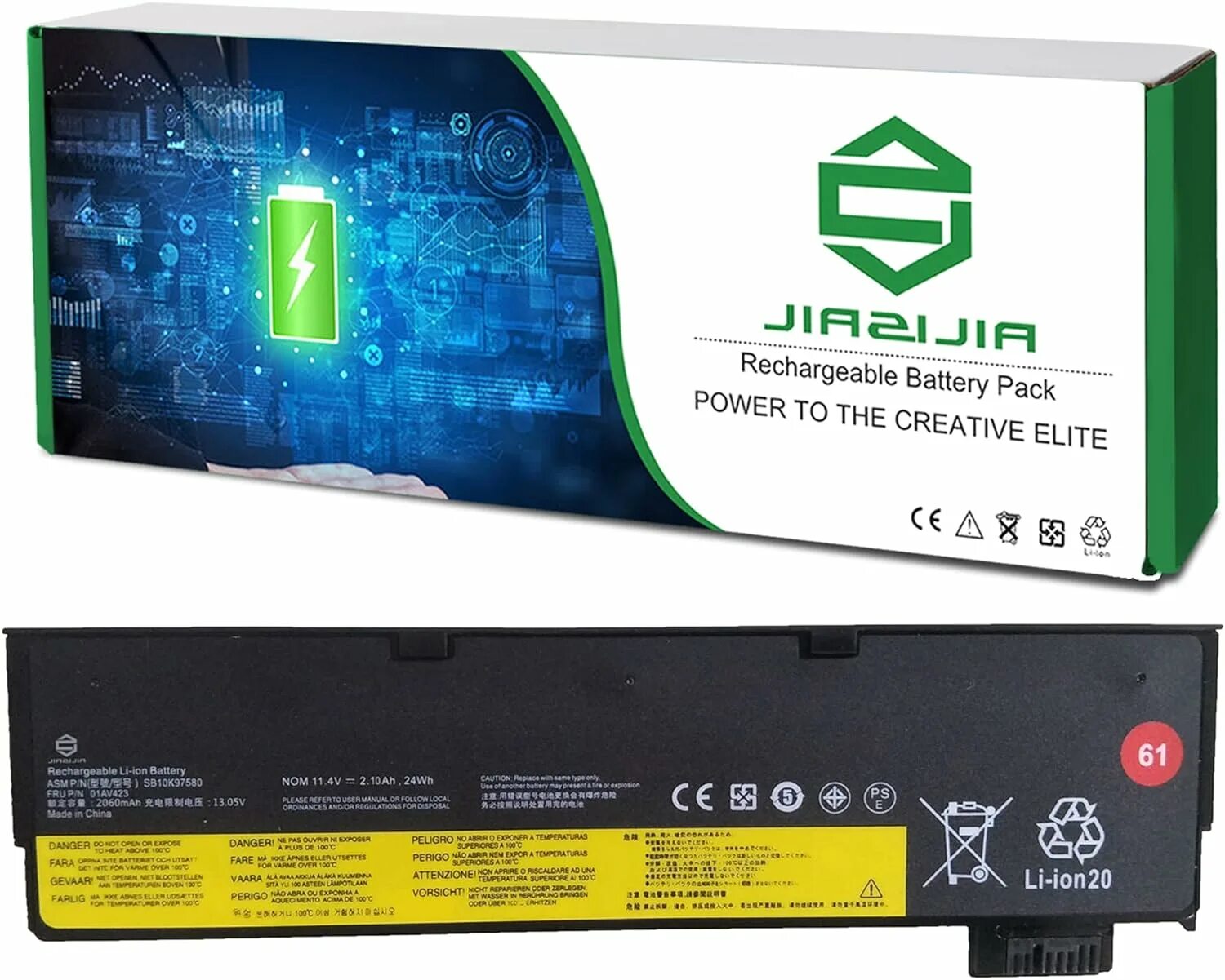 Battery wh. Lenovo 61++ 72wh 4x50m08812. Ispra av 423.