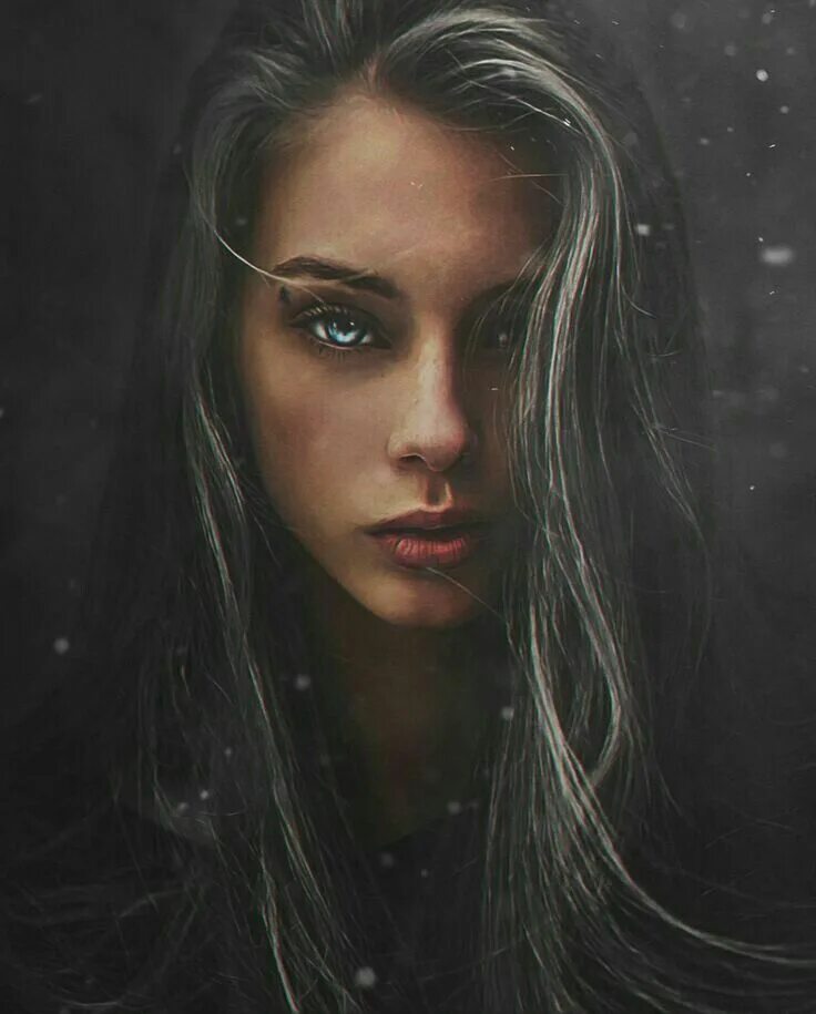 Pin on Проекти з портретами Digital portrait art, Portrait art, Digital art girl