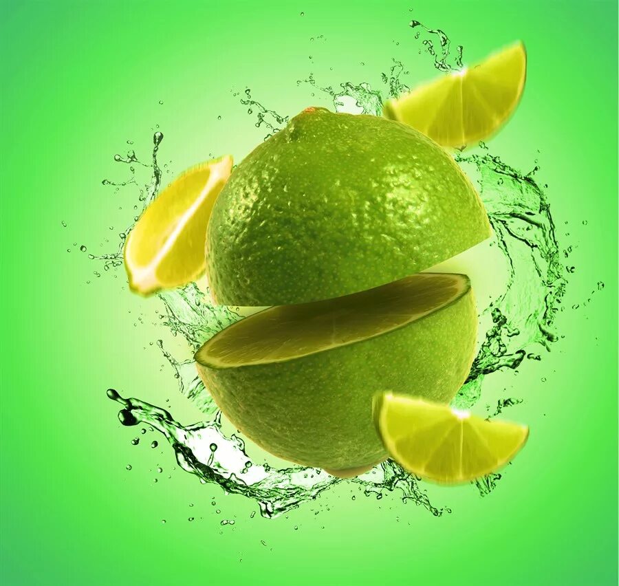 включи лаймовый свет