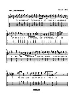 HarmonyTabs Music - Harmony Tab - Queen - Bohemian Rhapsody vocal harmony s...