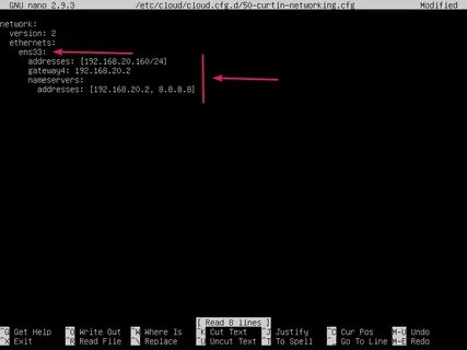 Addresses ubuntu