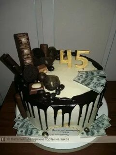 Торт на день рождения мужу 45 лет