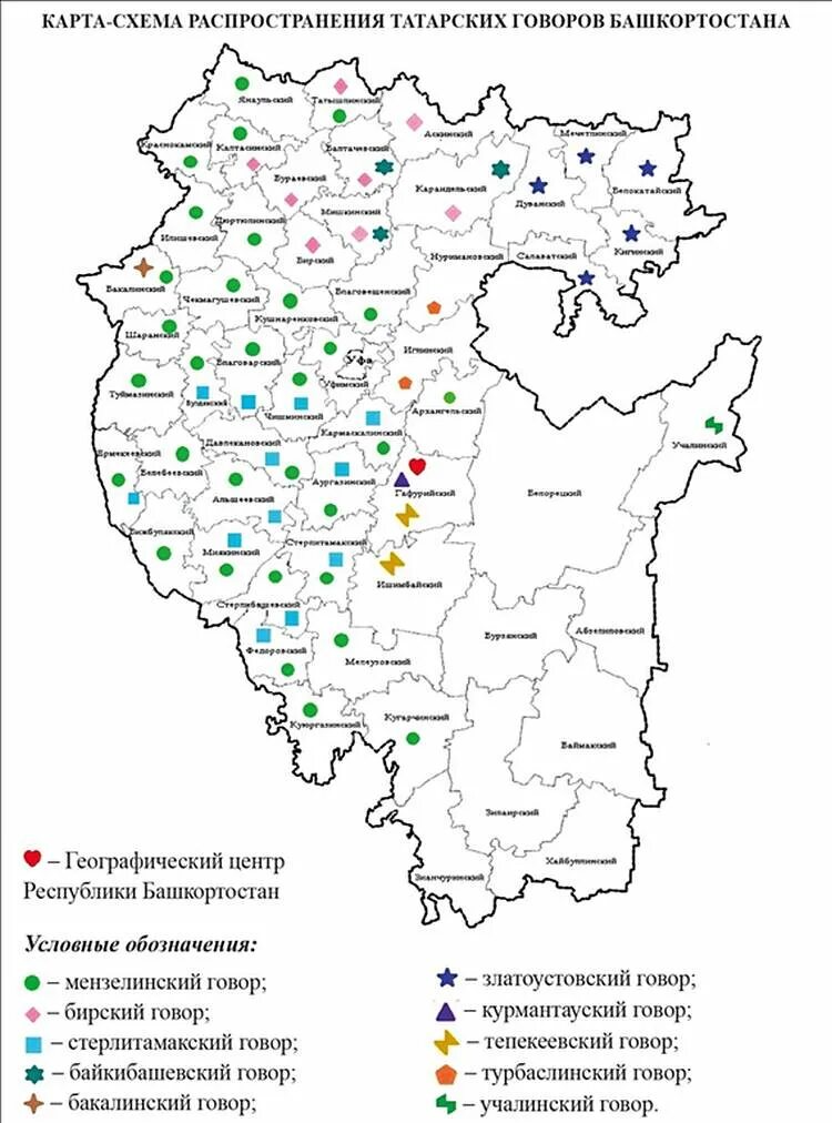 Карта Башкирии на башкирском языке. Диалекты Республики Башкортостан. Карта схема распространения татарских Говоров. Карта Башкортостана с диалектами. Карту татарки