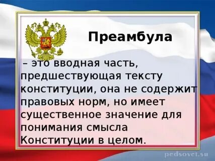 Запиши главную мысль конституции