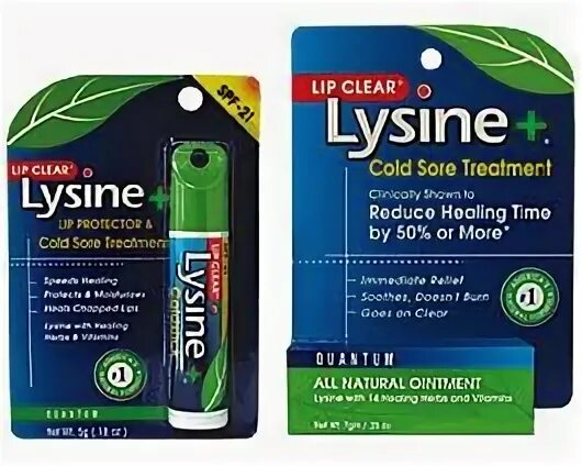 Lysine Cold sore treatment. Balm Menrol Cold sore.