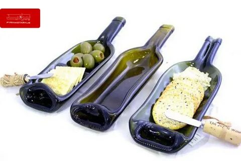 Тарелка из бутылки