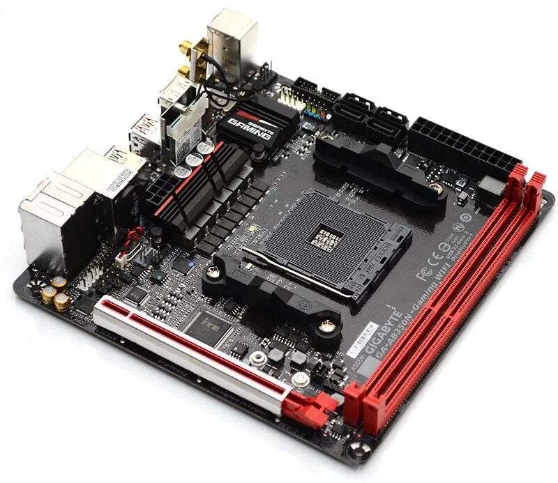 Itx материнская плата купить. Mini ITX am4. Mini ITX motherboard am4. Micro ITX материнская плата. Gigabyte b350.