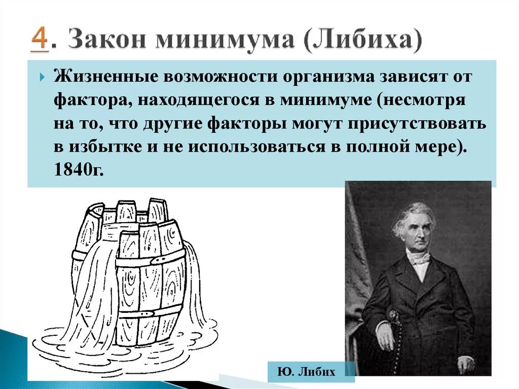 Закон минимума в экологии. Бочка Либиха и лимитирующие факторы. Закон лимитирующего фактора ю. Либиха. Биология бочка Либиха. Закон ограничивающего фактора Либиха.