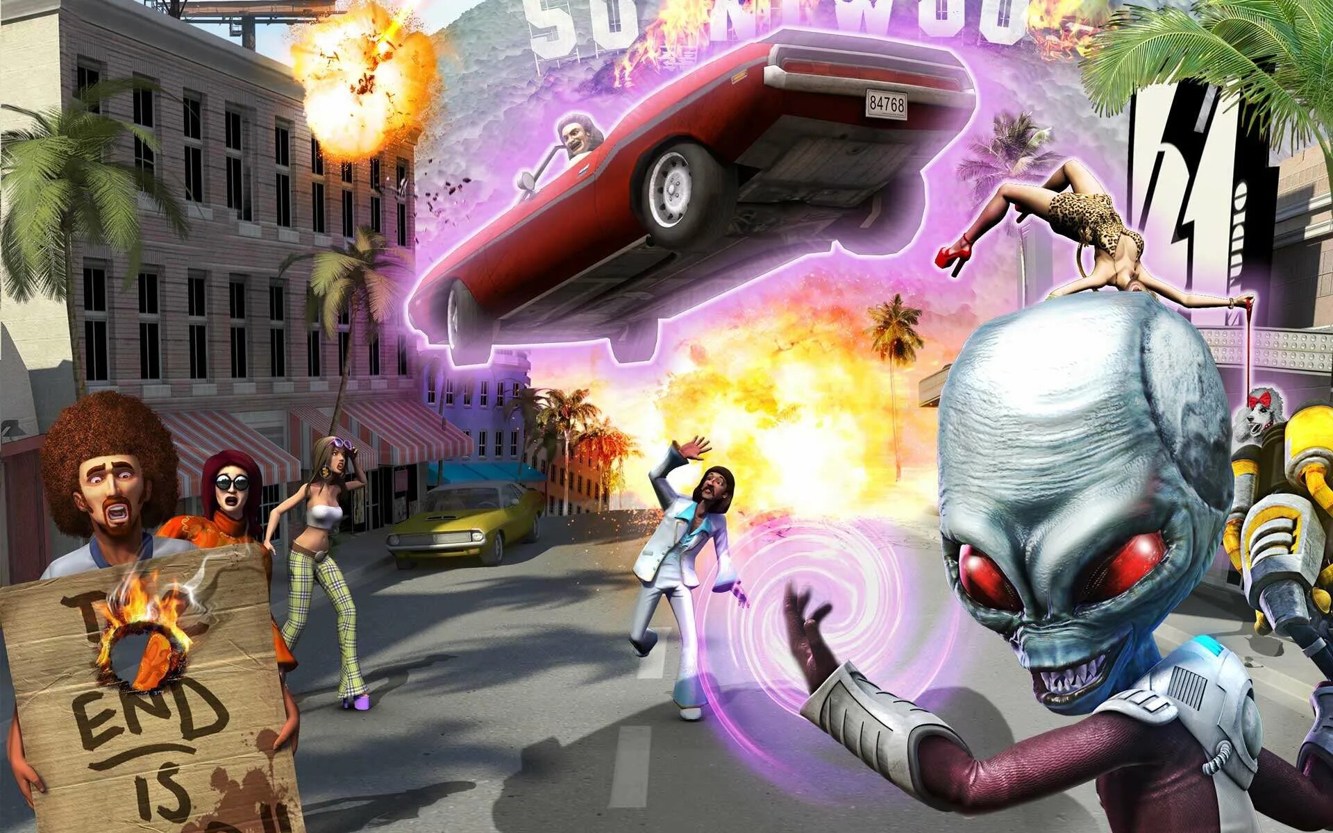 Destroy all Humans 2. Игра destroy all Humans. Destroy all Humans 2005. Destroy all Humans! Path of the Furon. 1000 людей игра