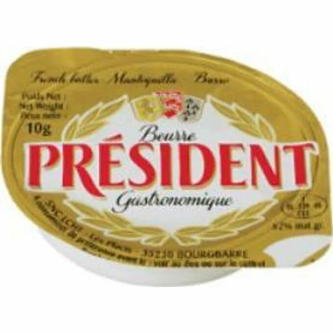 Масло порционное 10. President масло сливочное. President масло производитель.