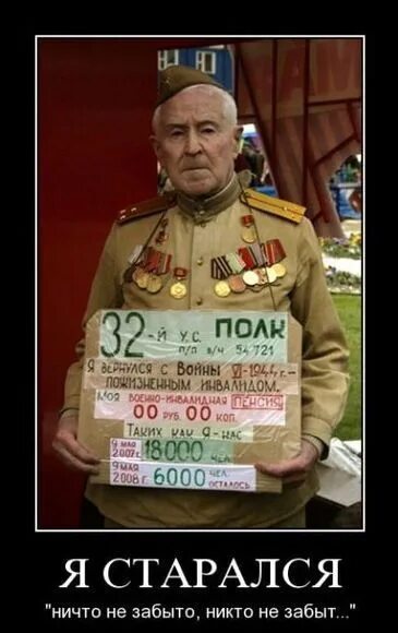 Никто не воевал