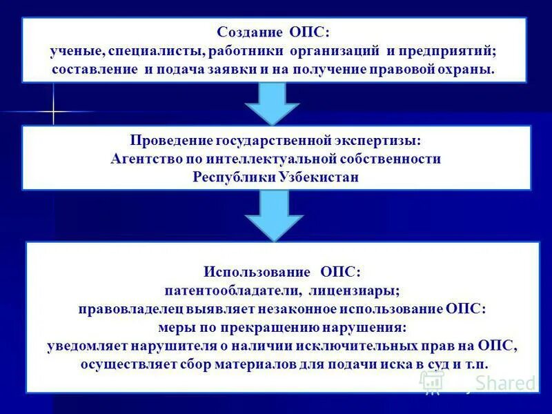 Объекты рид. Агентство интеллектуальной собственности Республики Узбекистан. Защита интеллектуальной собственности Узбекистан. Интеллектуальная собственность схема. Экспертиза по интеллектуальной собственности.