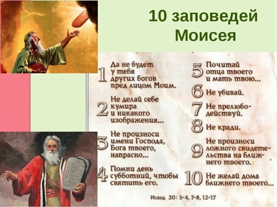 Написать какой мой бог. 10 Заповедей Моисея Моисея. Заповеди данные Моисею на горе Синай.