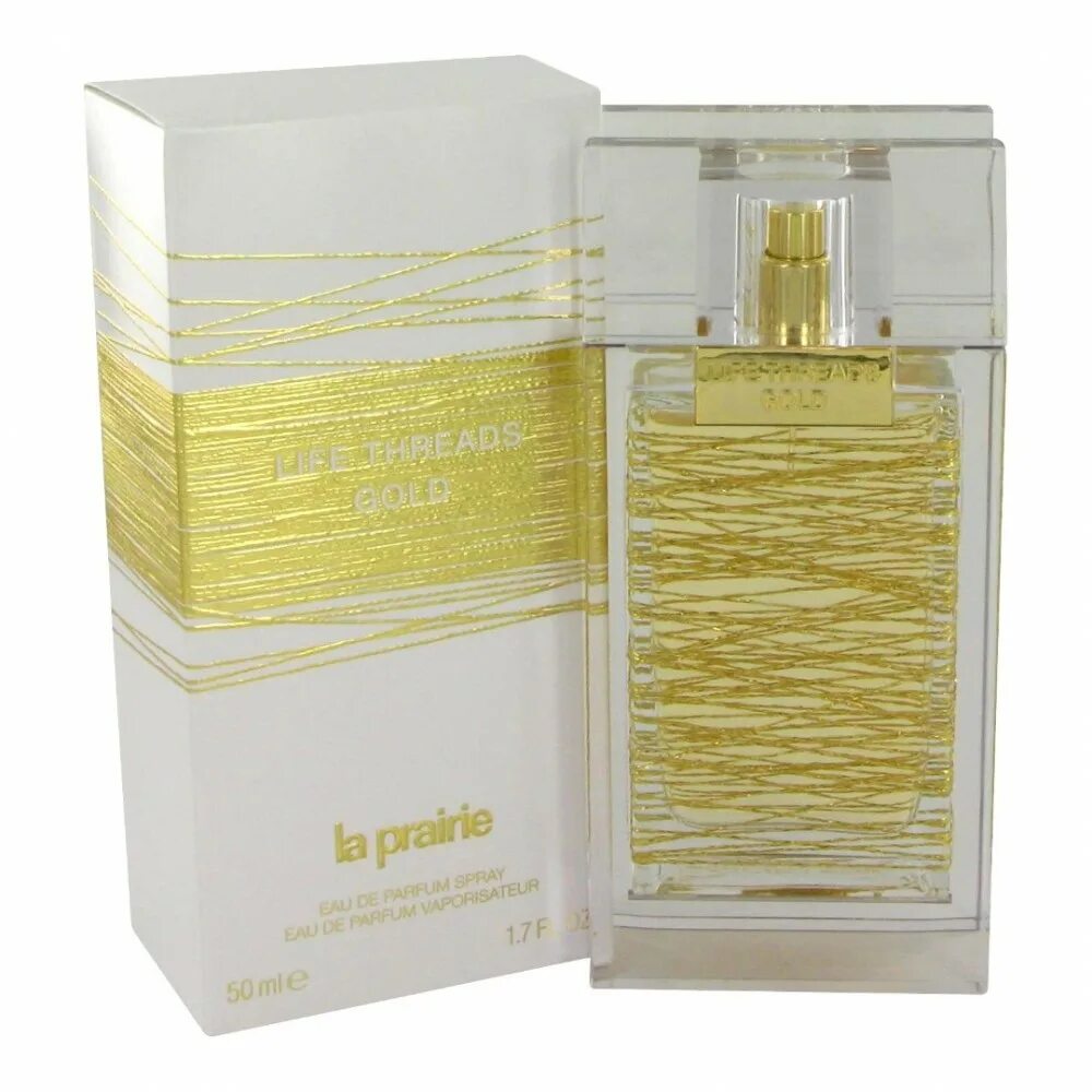 Купить духи gold. Life threads Gold духи. Life threads Gold la Prairie. La Prairie Парфюм. La Prairie Life threads Gold Eau de Parfum.