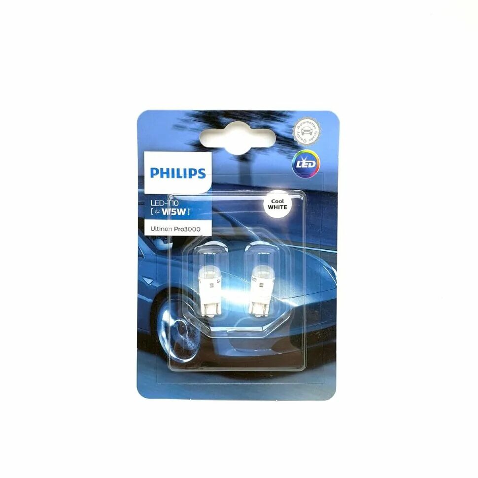 Габариты филипс. Philips led t10 w5w 6000k. Светодиодная лампа Philips led t10 w5w 6000k Ultinon 2шт.. Лампа светодиодная Philips w5w t10 w2.1х9.5d led cool White 6000k блистер, 2шт 12v 11961ulwx2. W5w Philips led 6000.