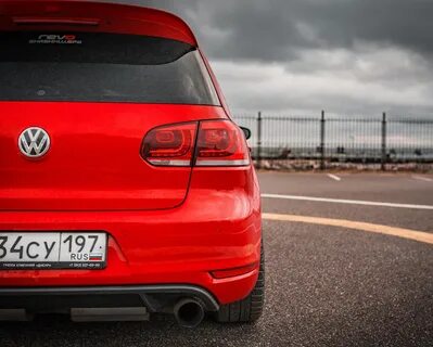 Vw golf задний