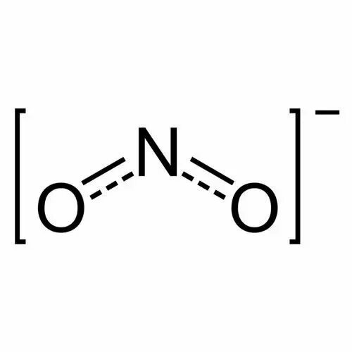 Нитраты нитриты формулы. Нитрит-анион – no2 –.