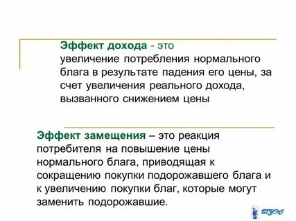 Прямой доход примеры