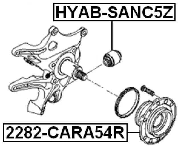 R 54 0 r. HYAB-enr2. HYAB-sanc5rub. Размер HYAB-sanc2. Mr2282 ступица.