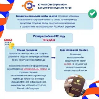Ежемесячное социальное пособие