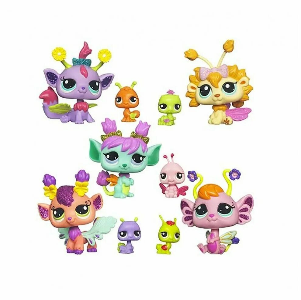 Ис пет. Hasbro Littlest Pet shop зверюшка. Игровой набор Hasbro Littlest Pet shop LPS 2 зверюшки. Игровой набор Littlest Pet shop со зверюшками-феями 48577. Лпс феи набор.