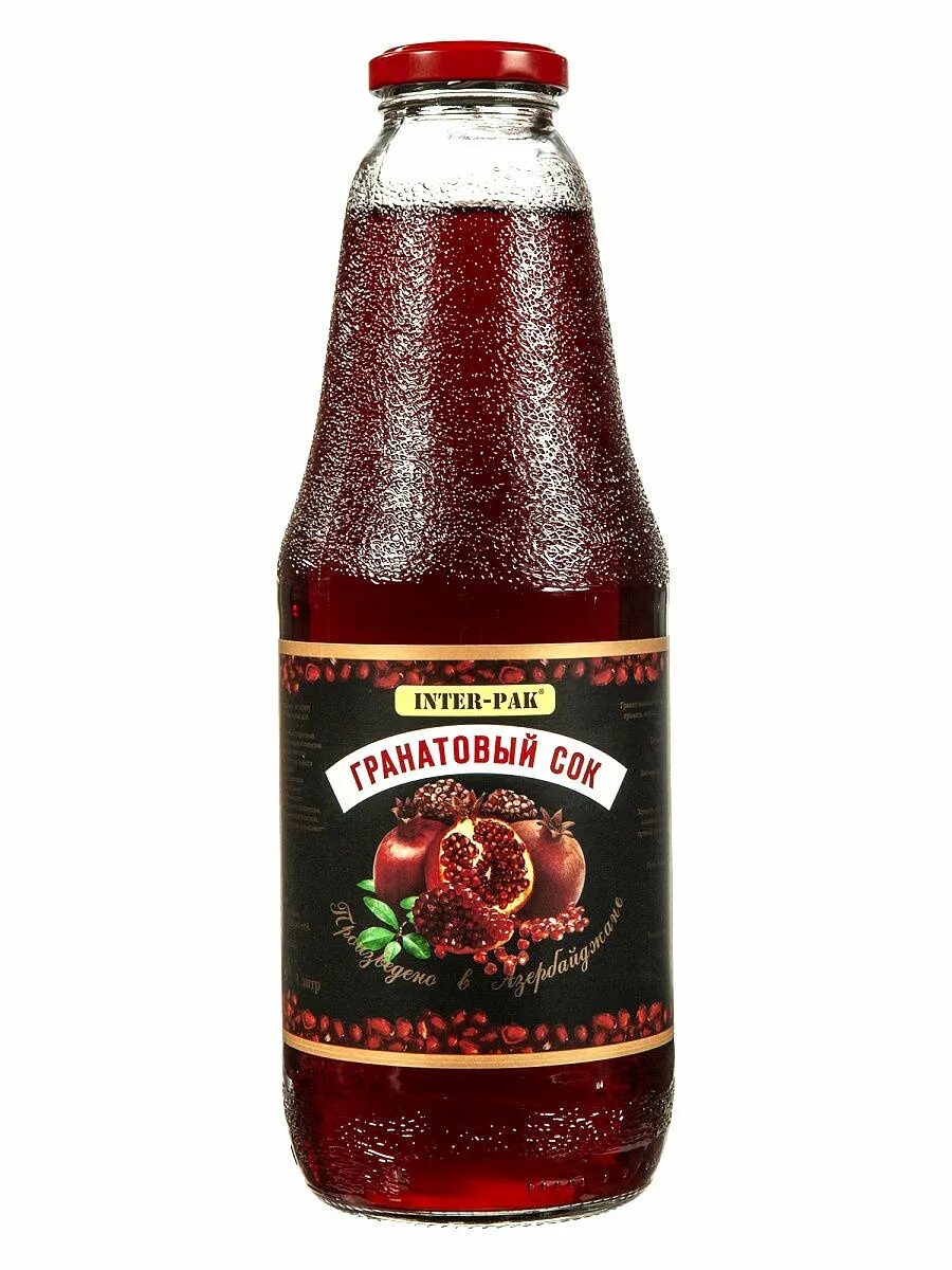 Чем полезен гранатовый сок прямого отжима. Гранатовый сок Inter-Pak. Pomegranate сок гранатовый 1л. Inter Pak гранатовый сок прямого отжима. Гранатовый сок 0,3.