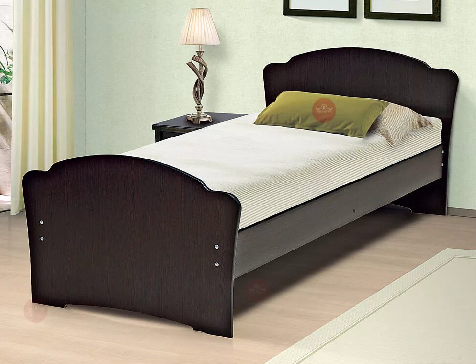 Какую форму имели кровати. Кровать Вега 90/200 односпалка. Кровать вишня Оксфорд.