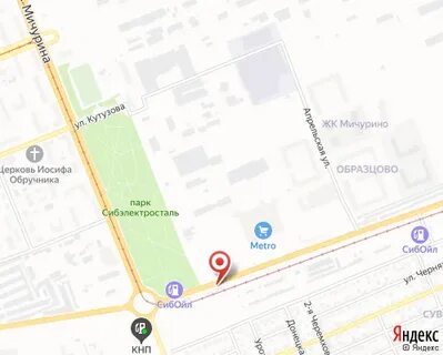 Карта волжского остановки