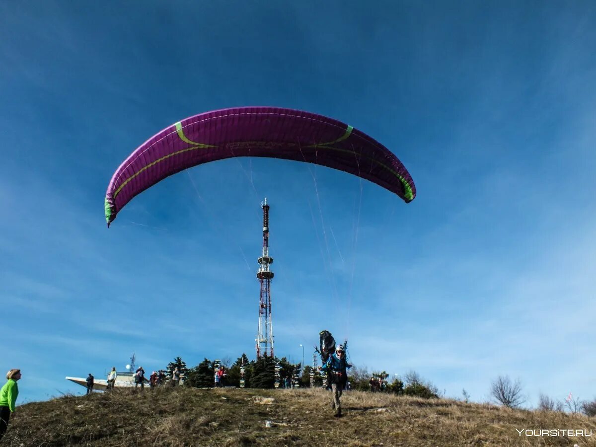 Столица промышленного парапланеризма. Юца парапланеризм гора. Гора Юца парадром. Парапланы Юца Пятигорск. Пятигорск Чегем парапланы.