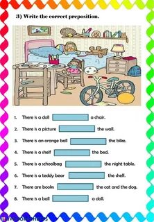 Prepositions of place liveworksheets