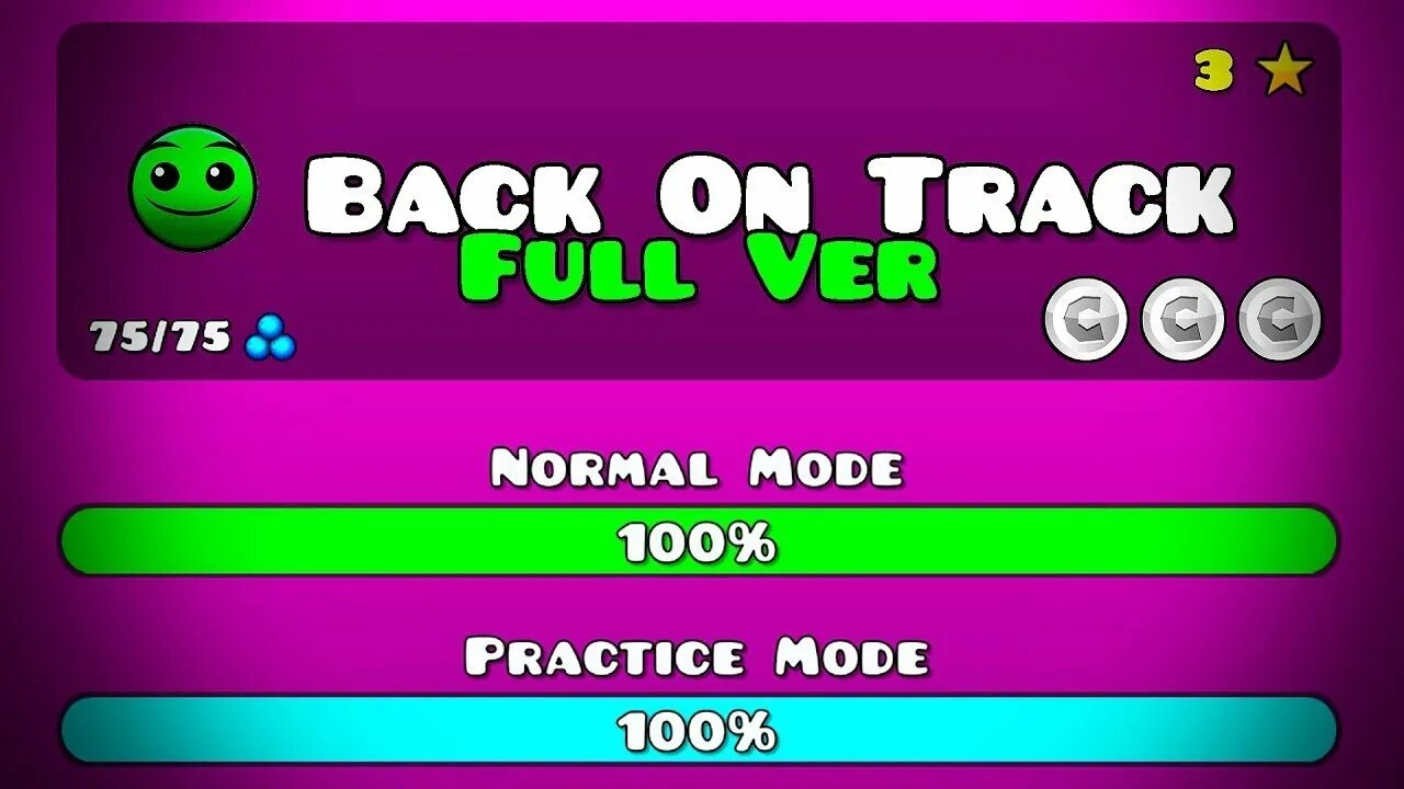 2. Бэк он трек геометри даш. Бэк он трек. Back on track превью geometry dash. Бэк он трек.