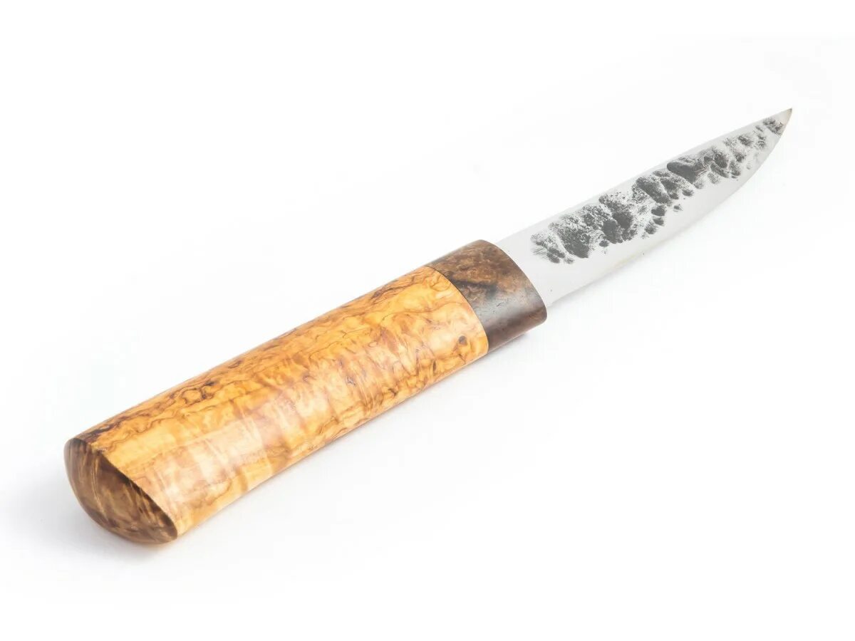 кировские кустари купить. якут малый. якутский нож сталь дамаск. нож якутский рыба-кит. нож якут (карельская береза стабилизированная, мельхиор, d2).