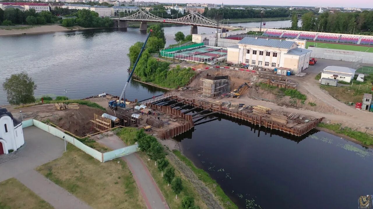 Ландшафтный парк Затверечье Тверь. Тверь с дрона набережная. ДК Затверечье Тверь. Тверь с квадрокоптера. Тверь видео купить